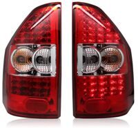 Красные фонари светодиодные для тюнинга Mitsubishi Pajero, Montero 2003-2006, Eagle Eyes