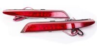 Светодиодные вставки-катафоты в задний бампер для Nissan Almera G15 c 2013-